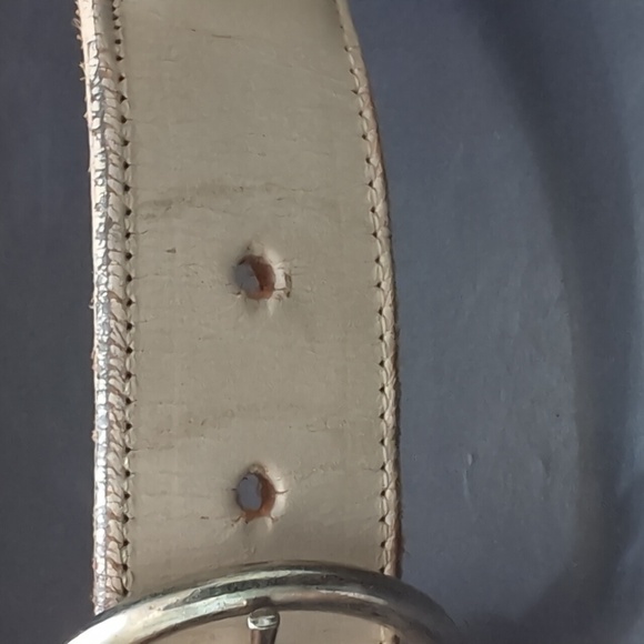 Brushy Creak ,Full Grain Cowhide Leather Women's Belt with Aztec Pattern,Size 34 - Picture 6 of 13